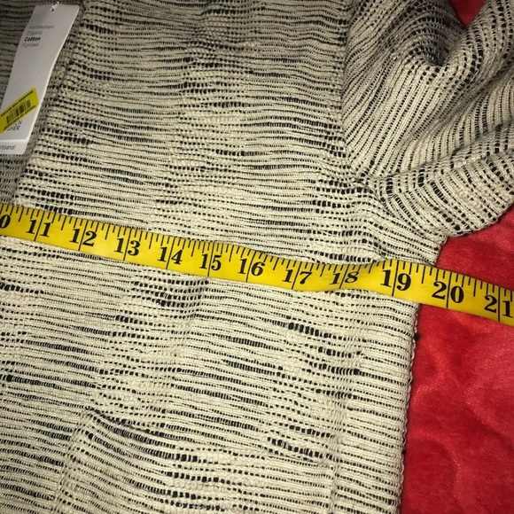 Eileen Fisher Natural Handloomed Cotton Furrows Round Neck Jacket Sz s/P248 NWT - Picture 7 of 11